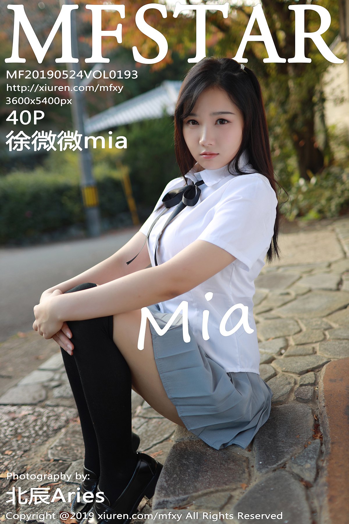 [MFStar模范学院] 2019.05.24 VOL.193 徐微微mia [40P-111MB]