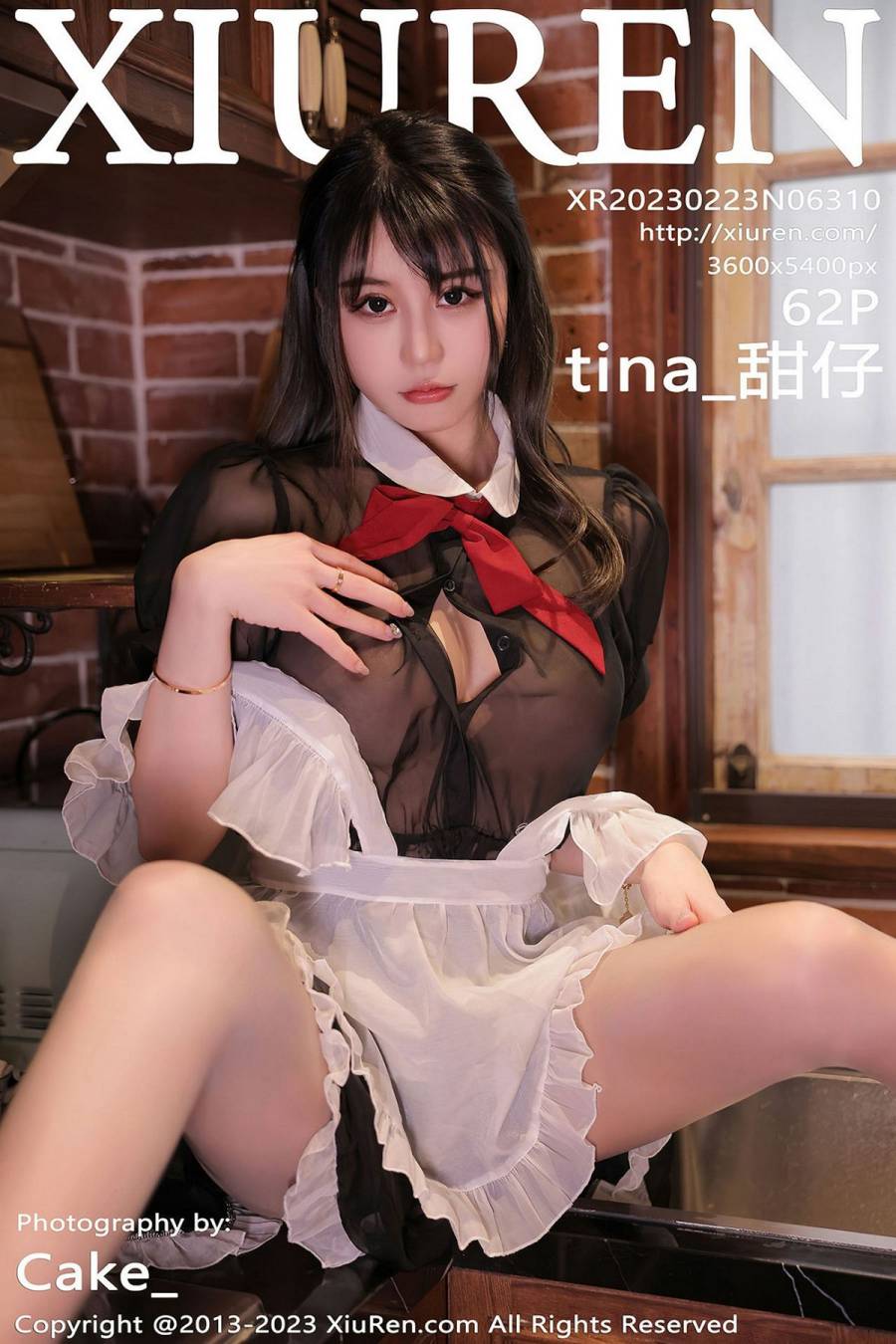 [XIUREN秀人网] 2023.02.23 NO.6310 tina_甜仔 [62P-599MB]