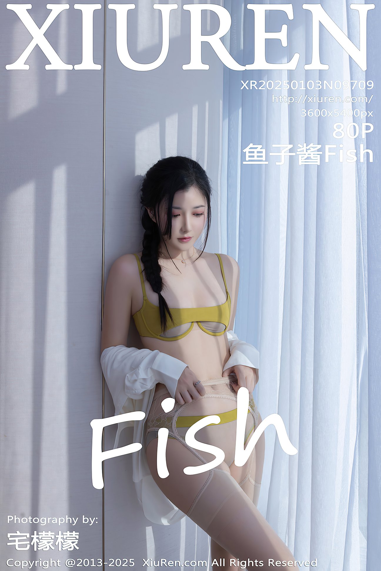 [XIUREN秀人网] 2025.01.03 NO.9709 鱼子酱Fish [80P]