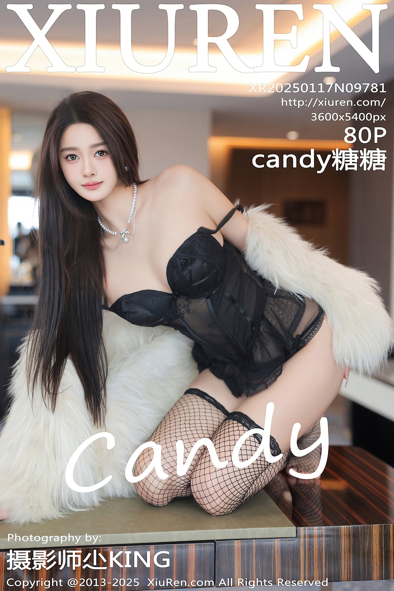 [XIUREN秀人网] 2025.01.17 NO.9781 Candy糖糖 [80P]